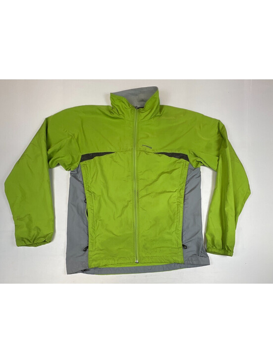 Patagonia Other - Patagonia Men M Full Zip Jacket Green Grey Windbreaker Outdoor Lightweight
